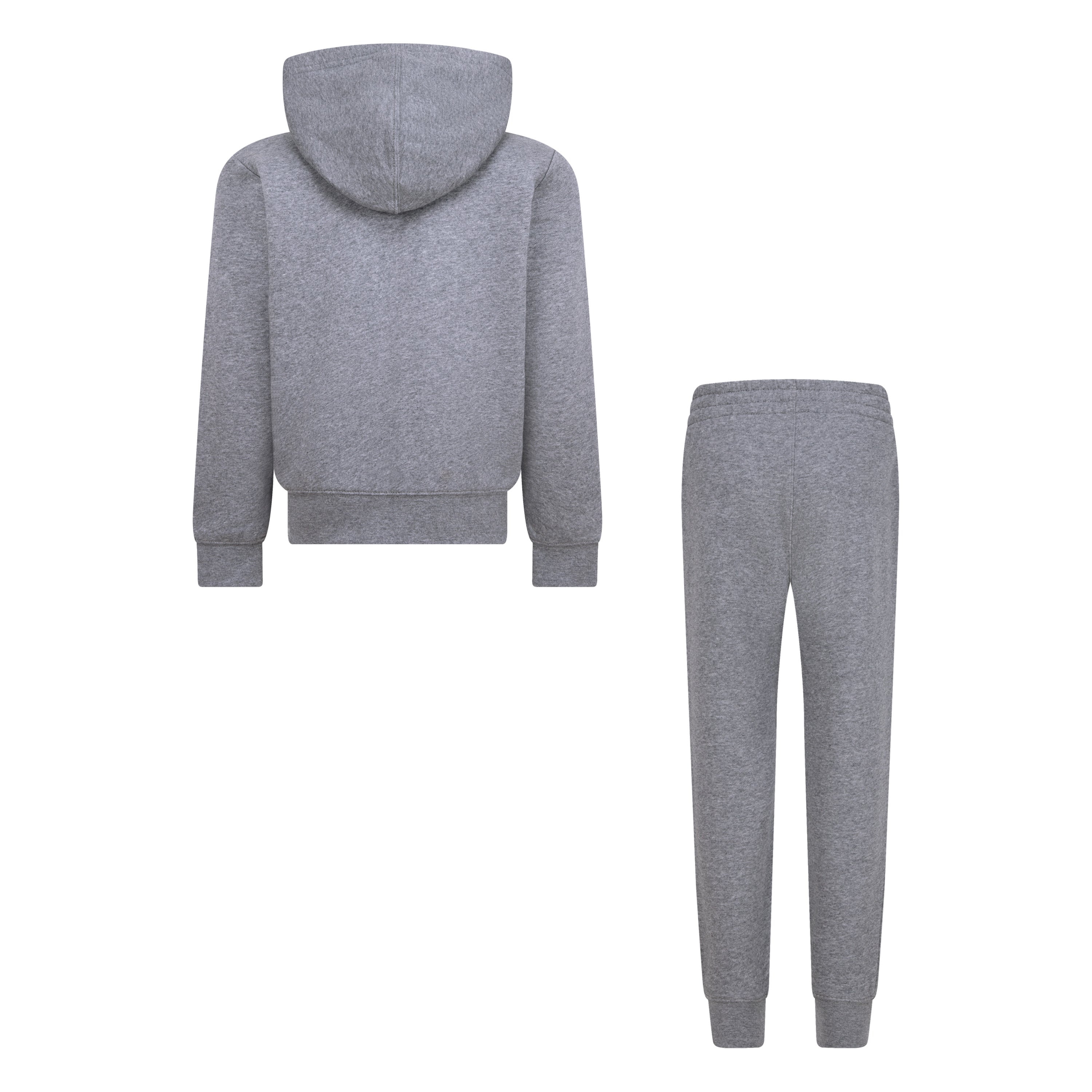 JORDAN KIDS MJ BROOKLYN FLEECE HOODIE SET (GREY SIZE 4-7Y)