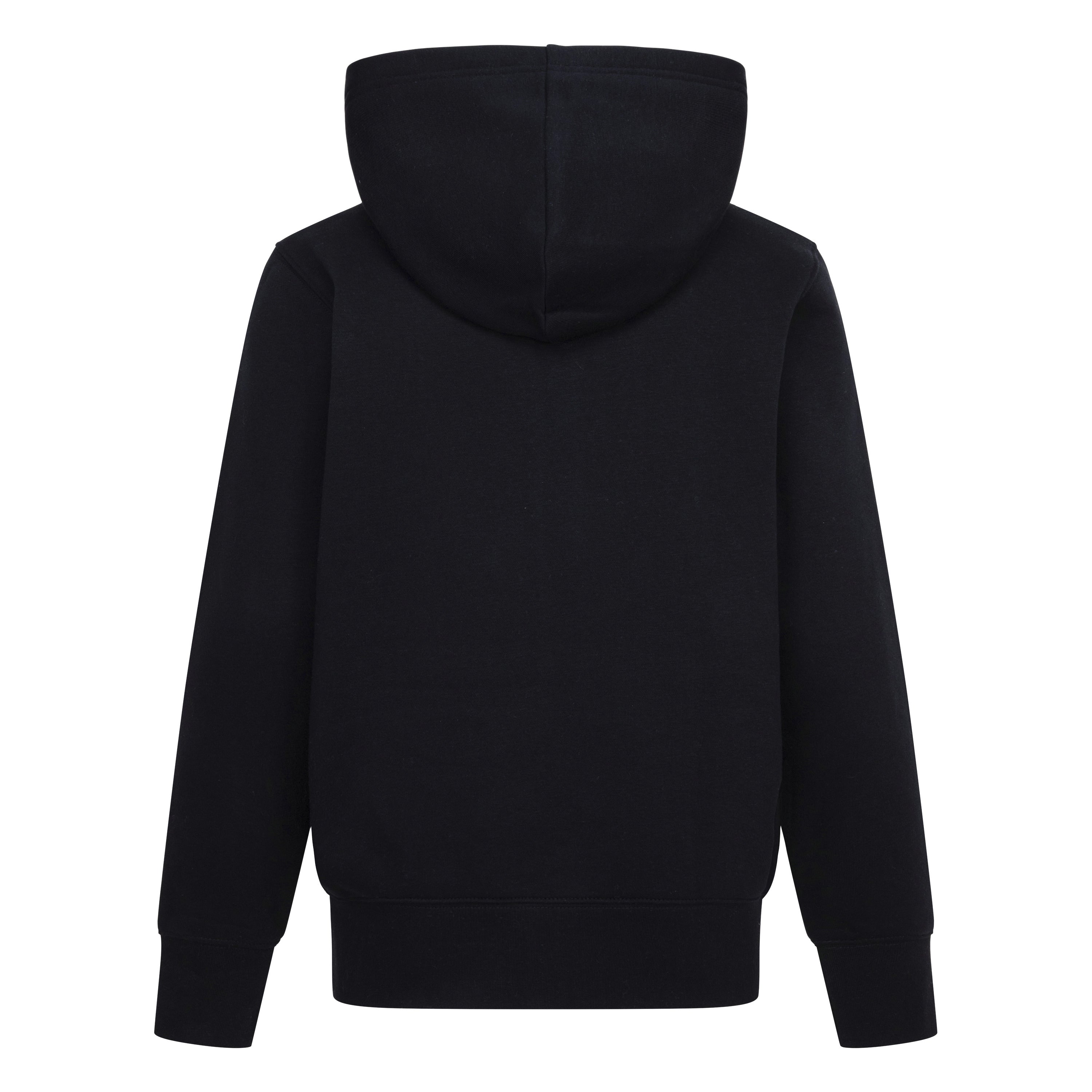 JORDAN YOUTH KIDS ZIP-UP HOODIE & JOGGER SET (BLACK SIZE S-XL)