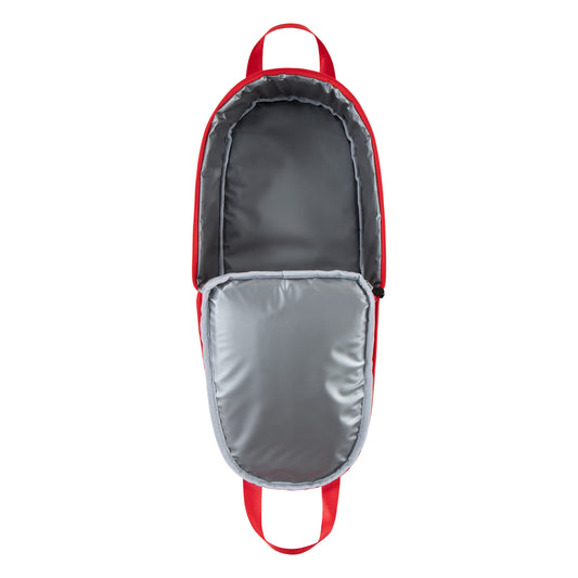 NIKE KIDS ZIP PULL UNIVERSITY RED & BLACK LUNCH BAG