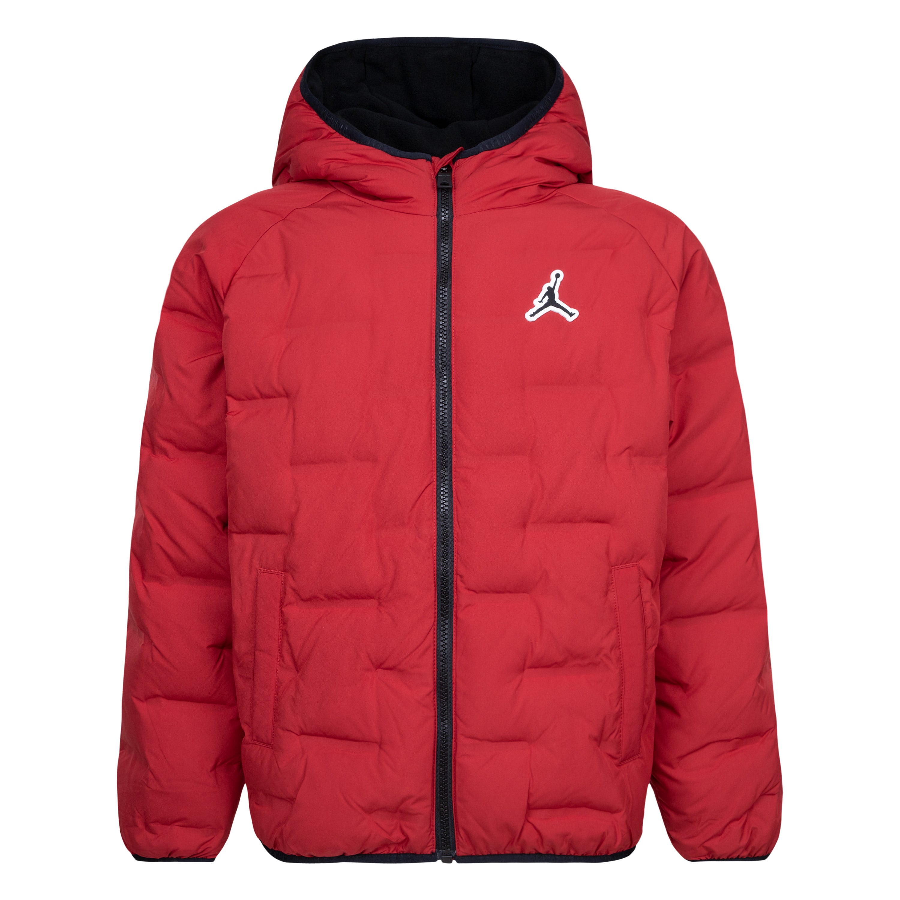 JORDAN YOUTH KIDS RED WELDER PUFFER JACKET (YOUTH SIZE S-XL)