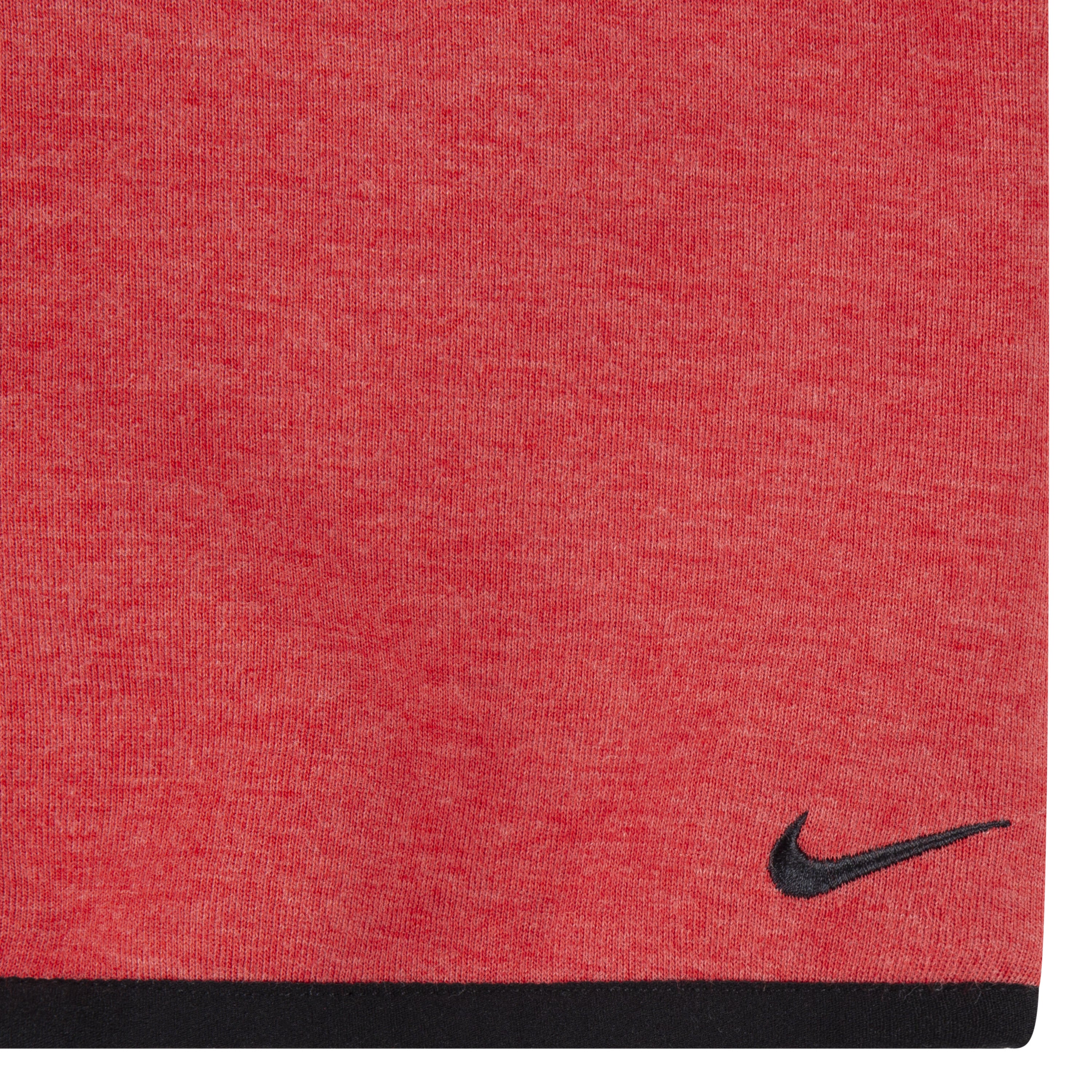 NIKE SPORTSWEAR TODDLERS' TECH FLEECE FULL ZIP LIGHT UNIVERSITY HEATHER RED HOODIE & JOGGER SET (SIZE 2T-4T)