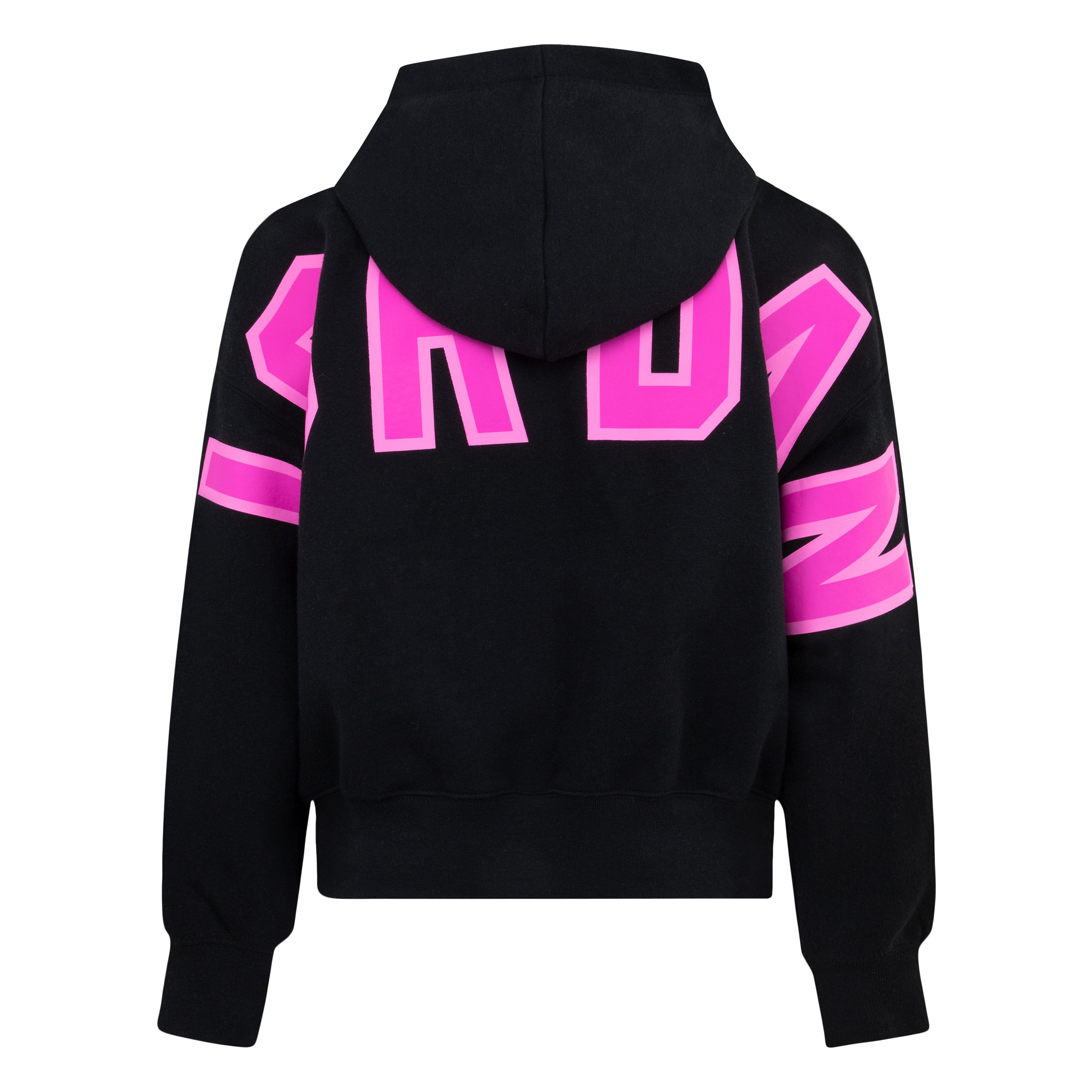JORDAN YOUTH GIRLS Y2K PULLOVER HOODIE SET (BLACK/PINK SIZE S-XL)