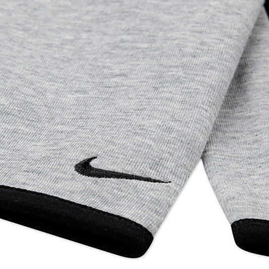NIKE SPORTSWEAR TODDLERS' TECH FLEECE FULL ZIP BLACK & GREY HOODIE & JOGGER SET (SIZE 2T-4T)
