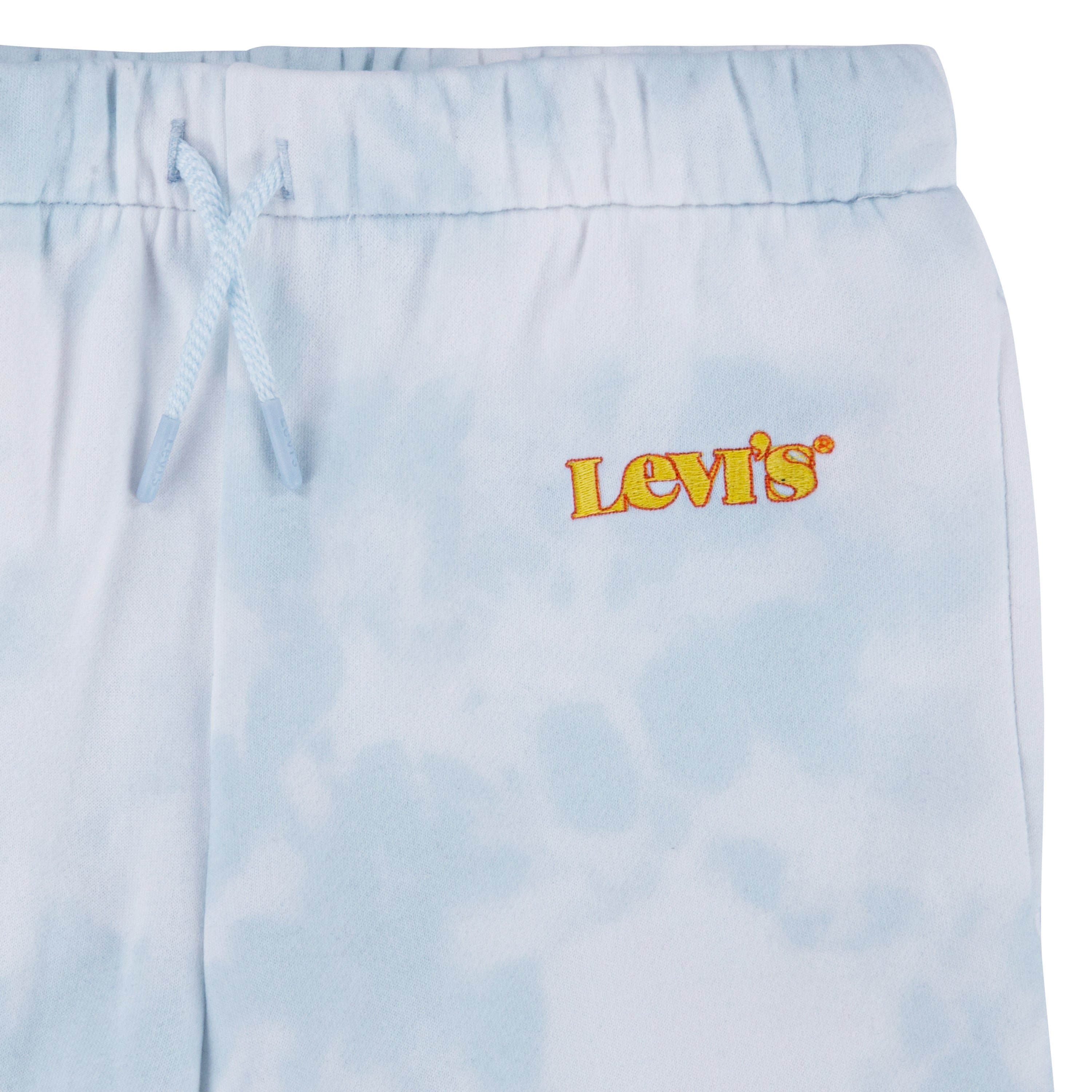 LEVI'S LITTLE GIRLS' 2 PIECE CREWNECK & JOGGER SET (BLUE SIZE 4-6X)