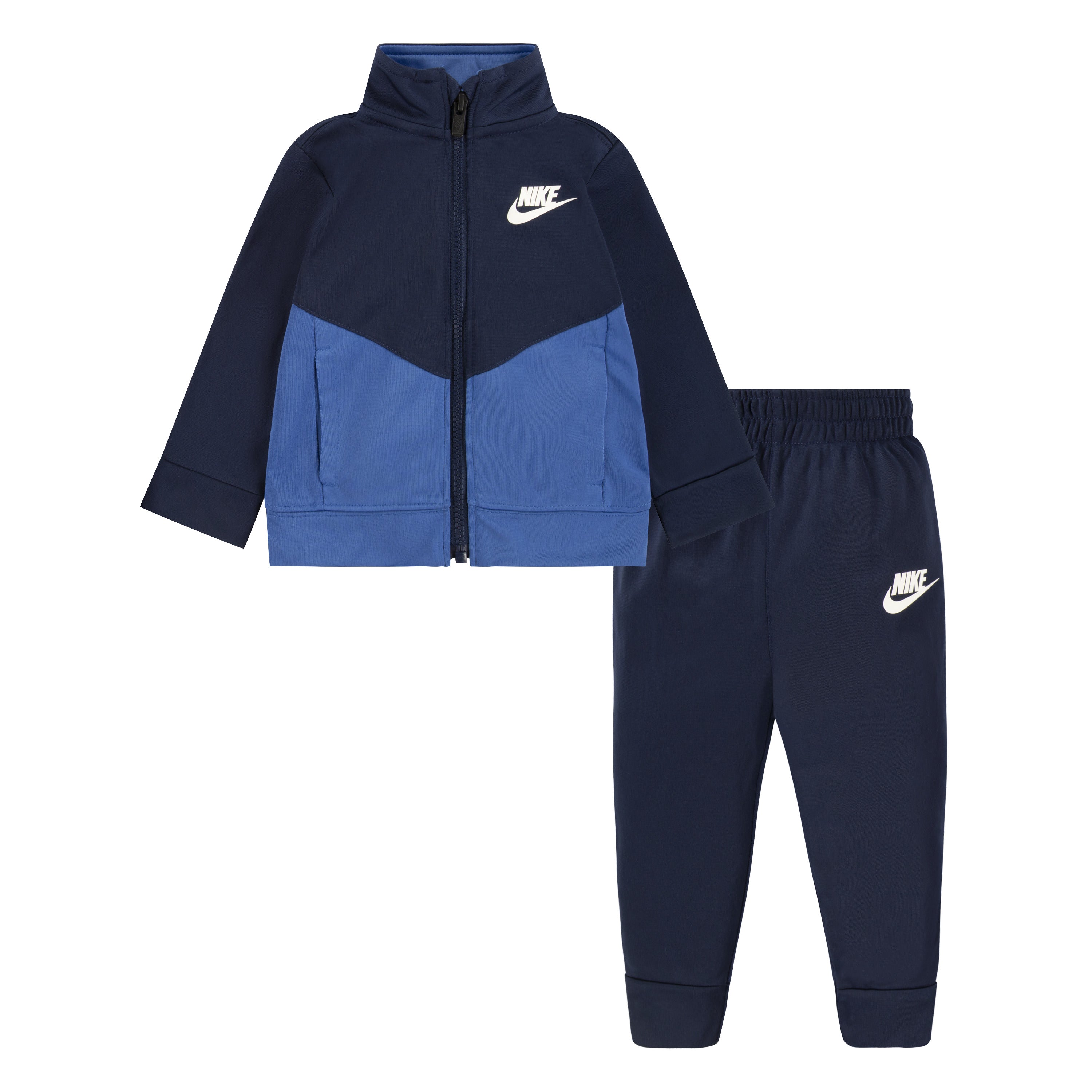 NIKE INFANT BOYS' TRICOT SET (NAVY SIZE 12-24M)