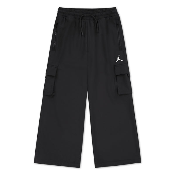 JORDAN YOUTH KIDS POST UP OPEN BLACK CARGO PANTS (YOUTH SIZE S-XL)