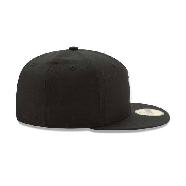 MEN'S NEW YORK YANKEES 5950 FITTED WHITE ON BLACK