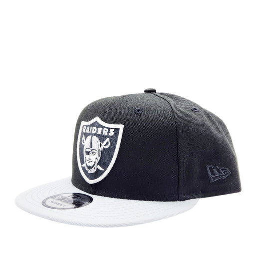 MEN'S 950 NFL LAS VEGAS RAIDERS BLACK/GREY BASIC SNAPBACK HAT