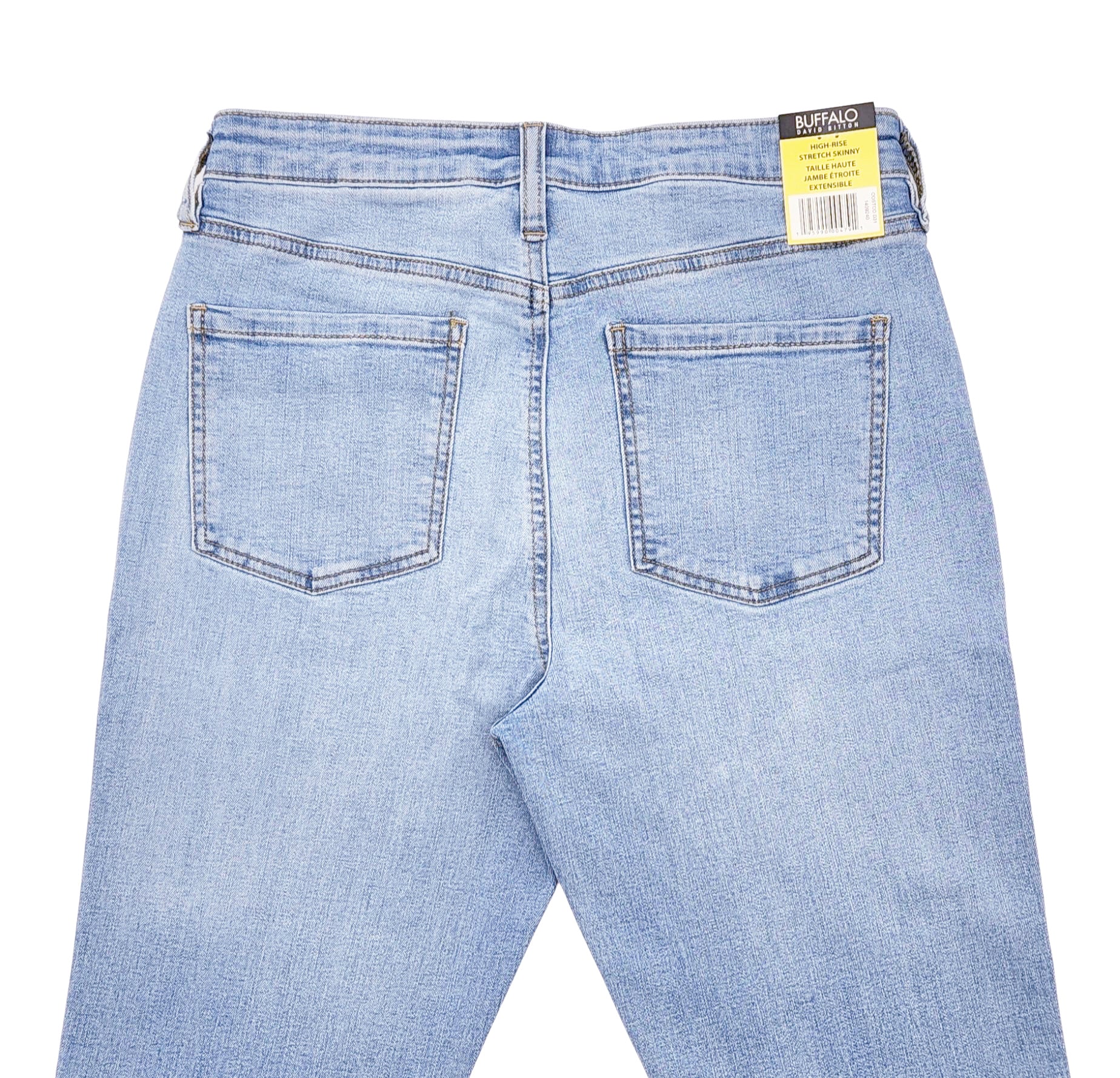 BUFFALO WOMEN'S HIGH RISE DENIM JEANS (LIGHT BLUE)