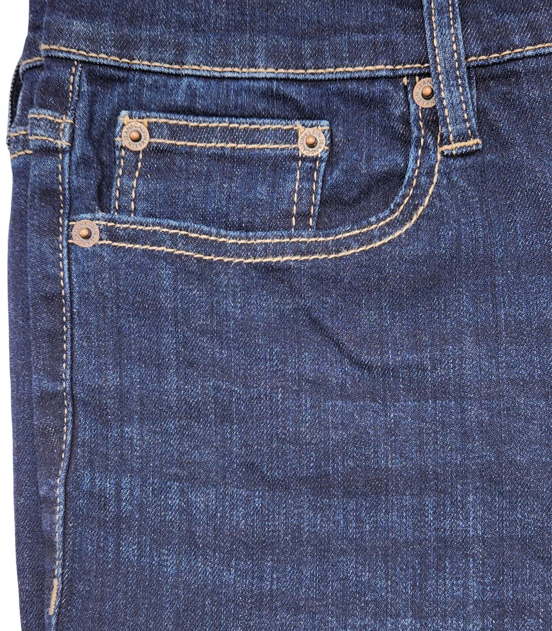 CALVIN KLEIN WOMEN'S SKINNY JEANS (BLUE)