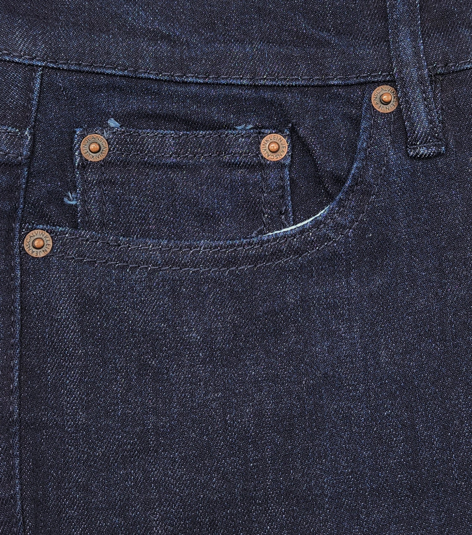 CALVIN KLEIN WOMEN'S SKINNY JEANS (DARK BLUE)