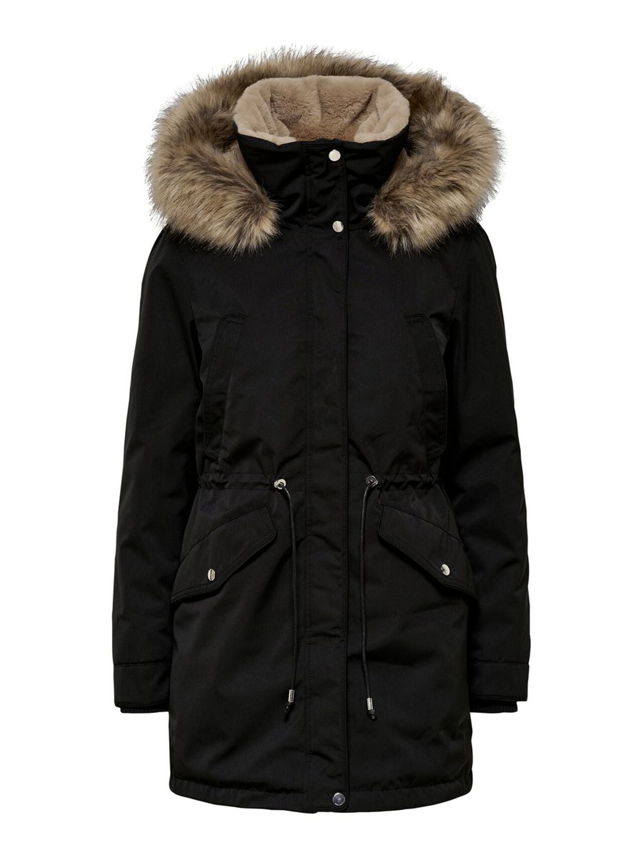 WOMEN ONLALINA FUR PARKA