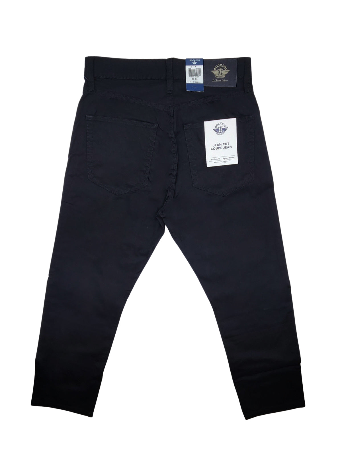 DOCKERS MEN'S STRAIGHT LEG PANTS (BLACK)