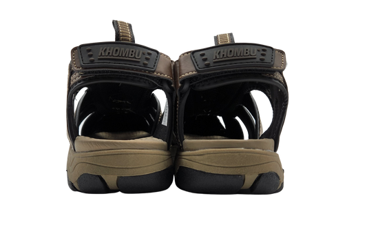 KHOMBU MEN'S RIVER SANDAL (BROWN)