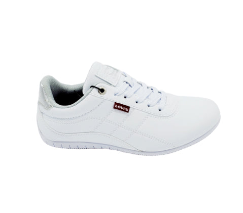 LEVI'S MILICENT UL WHITE/SILVER SHOES FOR WOMEN
