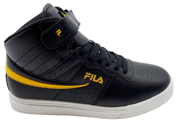 FILA VULC13 KIDS SHOE (Available in Black/Green and Black/Yellow) BLACK YELLOW