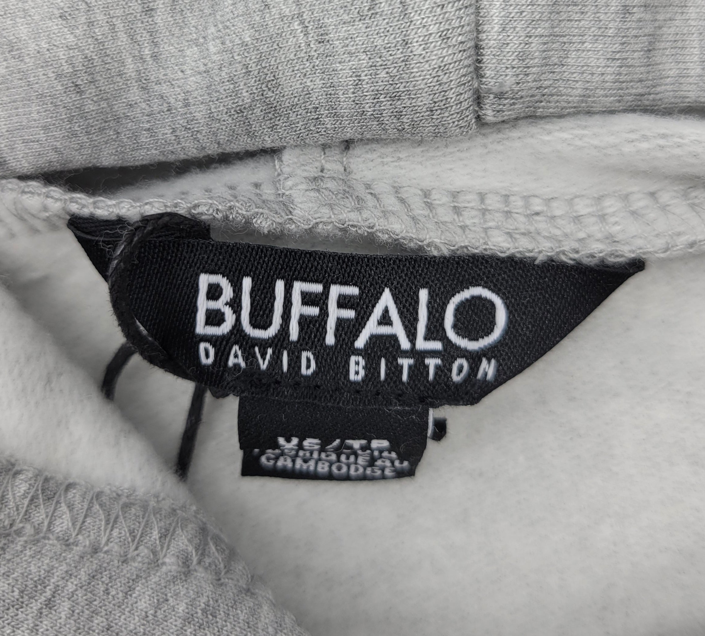 BUFFALO WOMEN'S HOODIE(GREY)