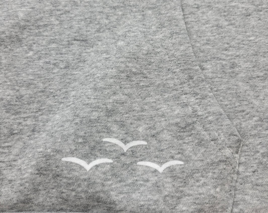 WOMEN LAZY PANTS OVERSIZED FLEECE TRACKSET (GREY)