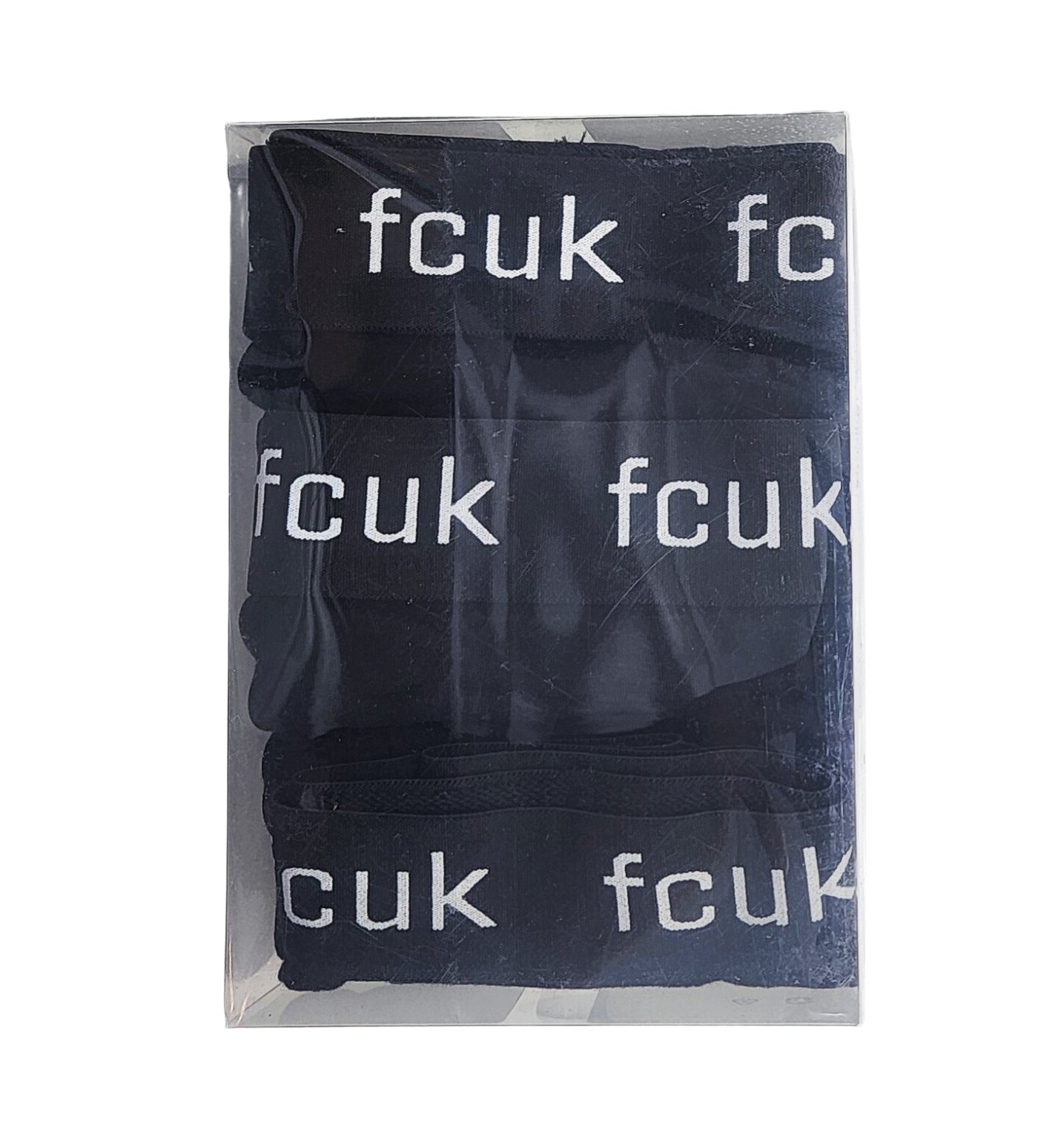 FRENCH CONNECTION BOXERS PACK (BLACK)