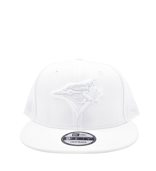 9FIFTY MLB TORONTO BLUE JAYS WHITE ON WHITE SNAPBACK HAT