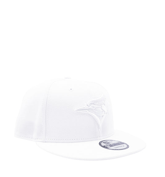 9FIFTY MLB TORONTO BLUE JAYS WHITE ON WHITE SNAPBACK HAT
