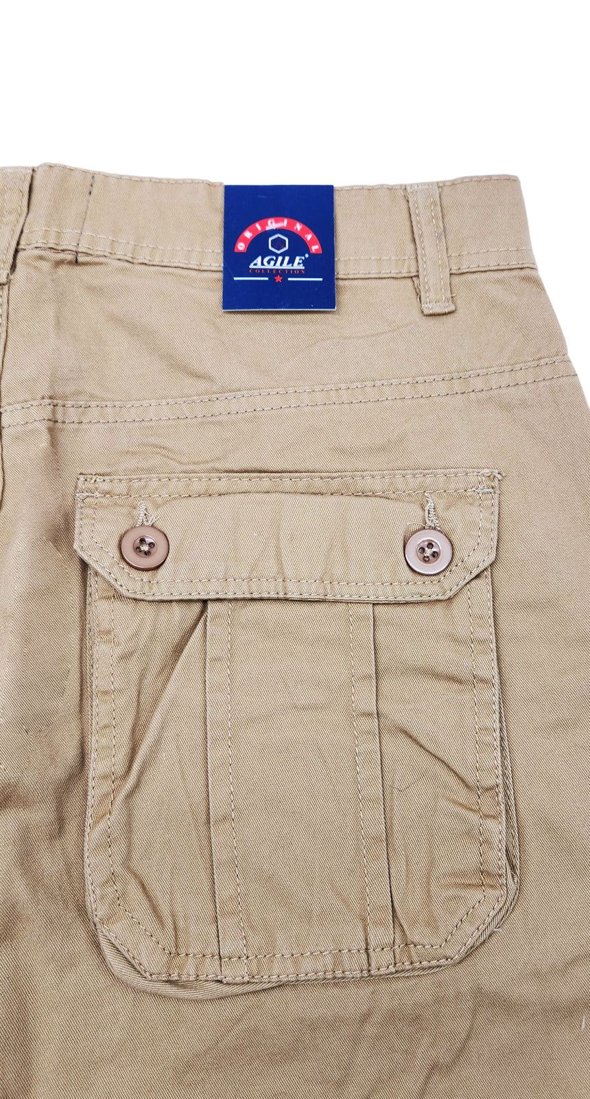 AGILE CARGO PANTS (BEIGE)