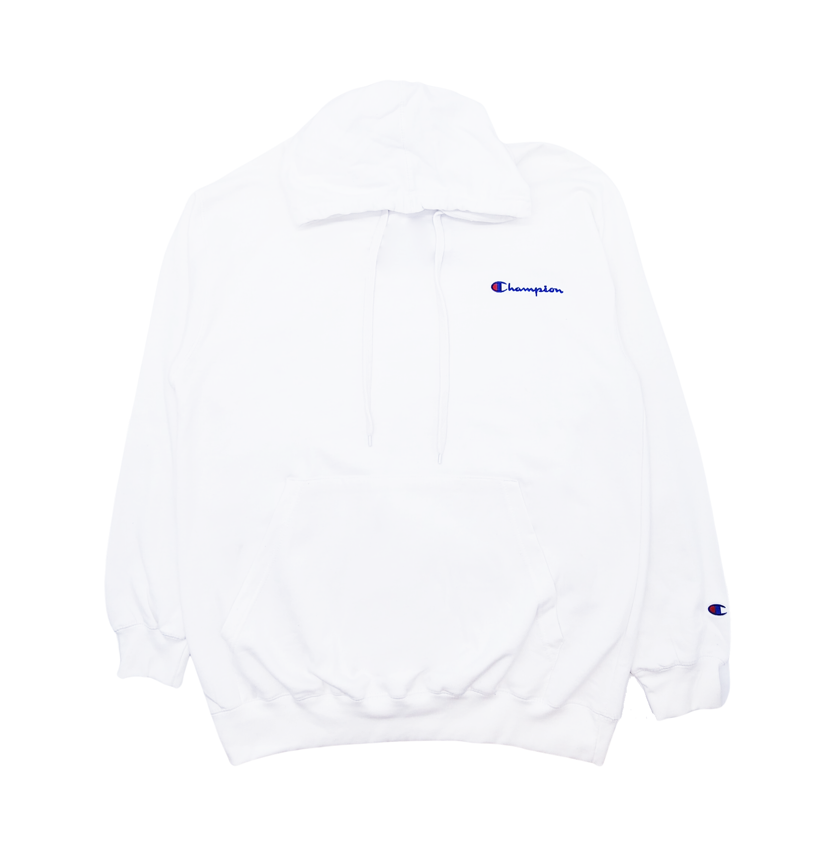 CHAMPION EMBROIDED LOGO TRACKSUIT (BIG&TALL) (WHITE)