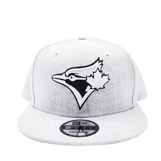 950 TORONTO BLUE JAYS GREY/BLACK ON GREY SNAPBACK HAT