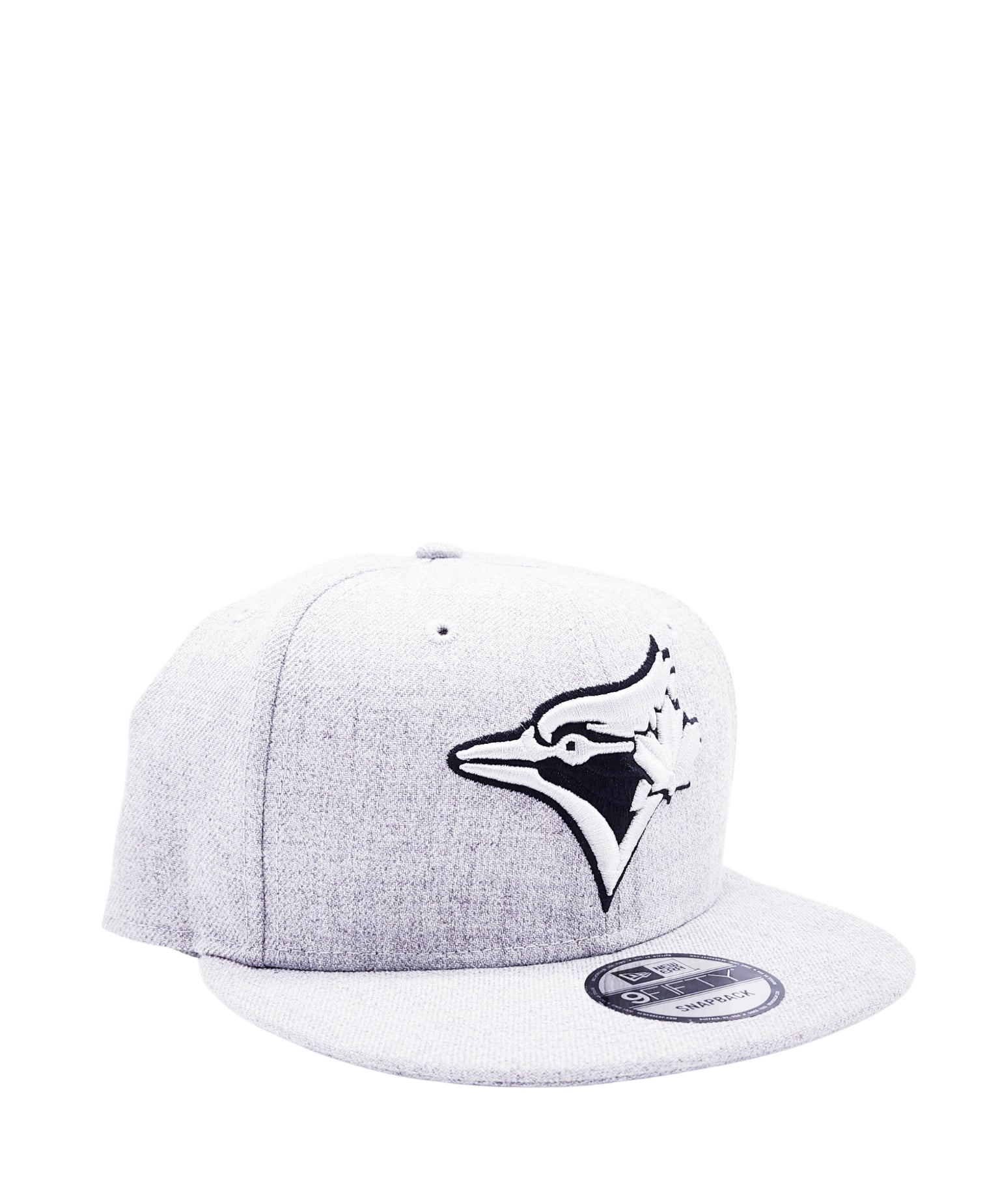 950 TORONTO BLUE JAYS GREY/BLACK ON GREY SNAPBACK HAT