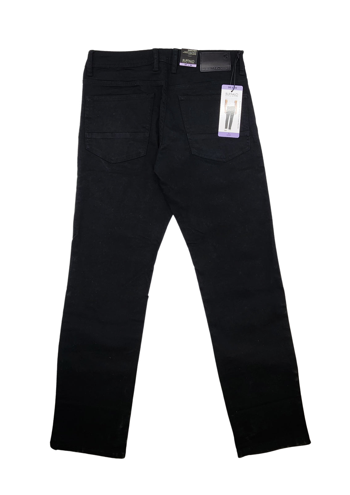 BUFFALO MEN'S TWILL PANT (BLACK)