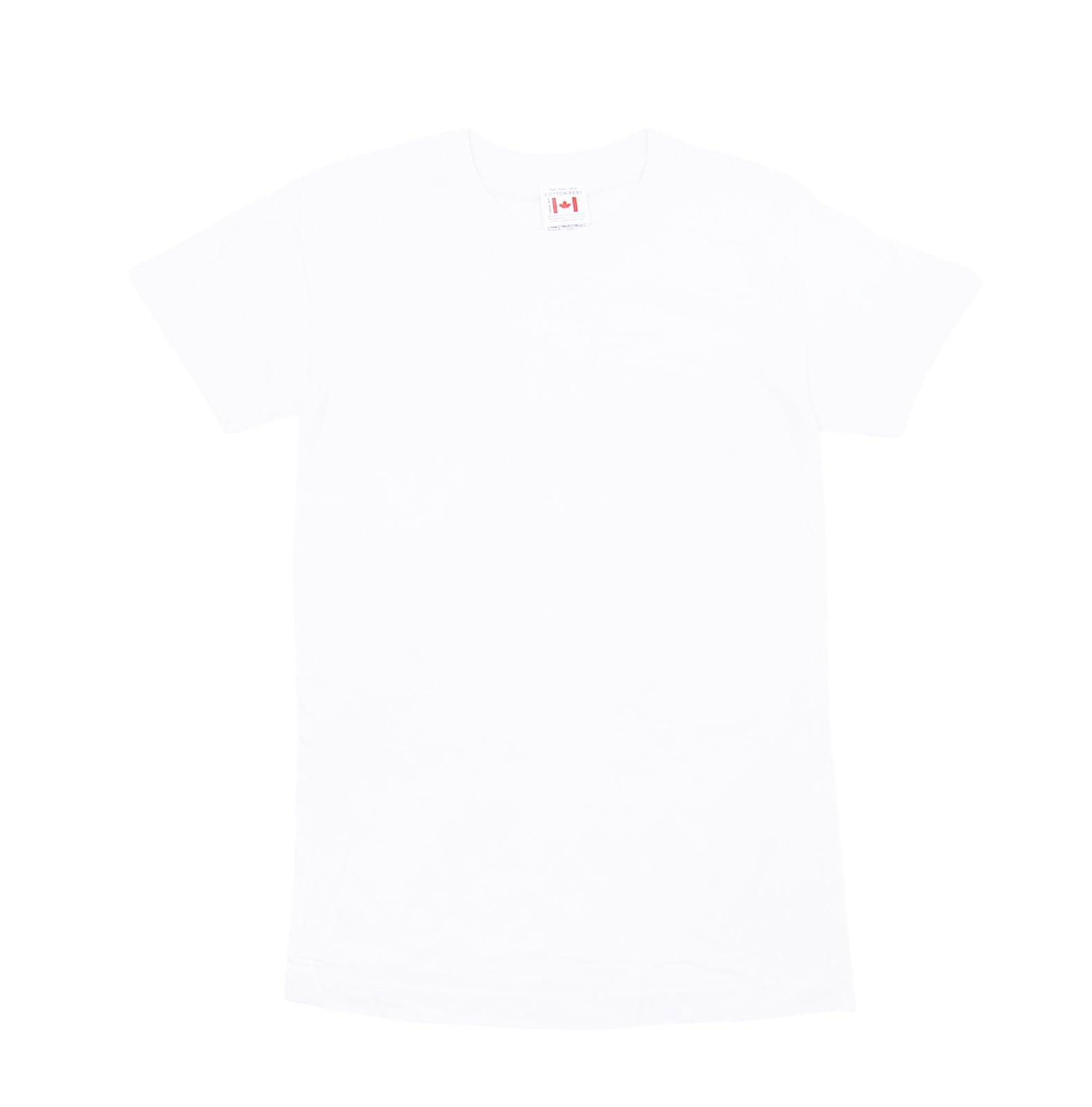 PLAIN CREWNECK T-SHIRTS (WHITE)