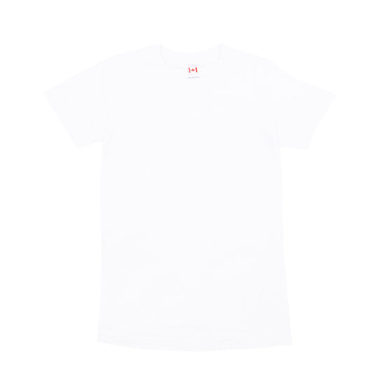 PLAIN CREWNECK T-SHIRTS (WHITE)
