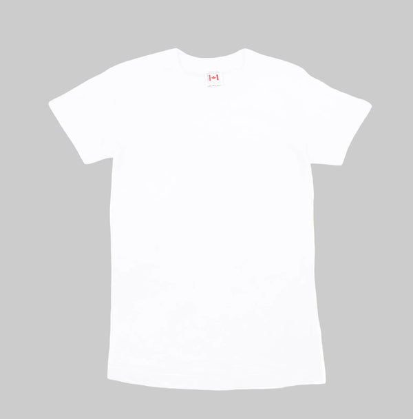 PLAIN CREWNECK T-SHIRTS (WHITE)