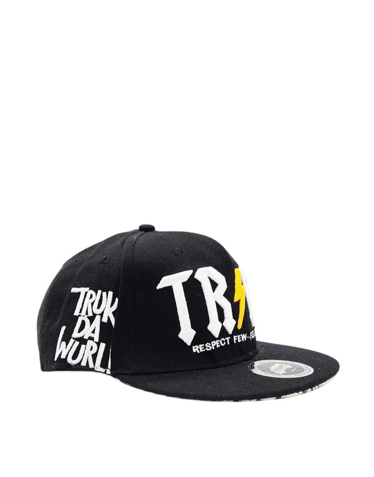 MEN'S TRUKFIT BLACK SNAPBACK HAT