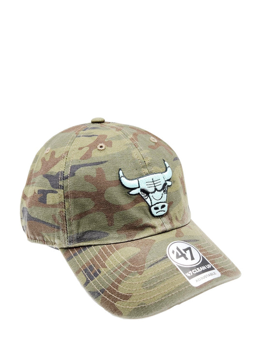 CHICAGO BULLS NBA ADJUSTABLE CAMO CAP