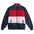 FILA TRI COLOR PUFFER BIG & TALL JACKET NAVY RED