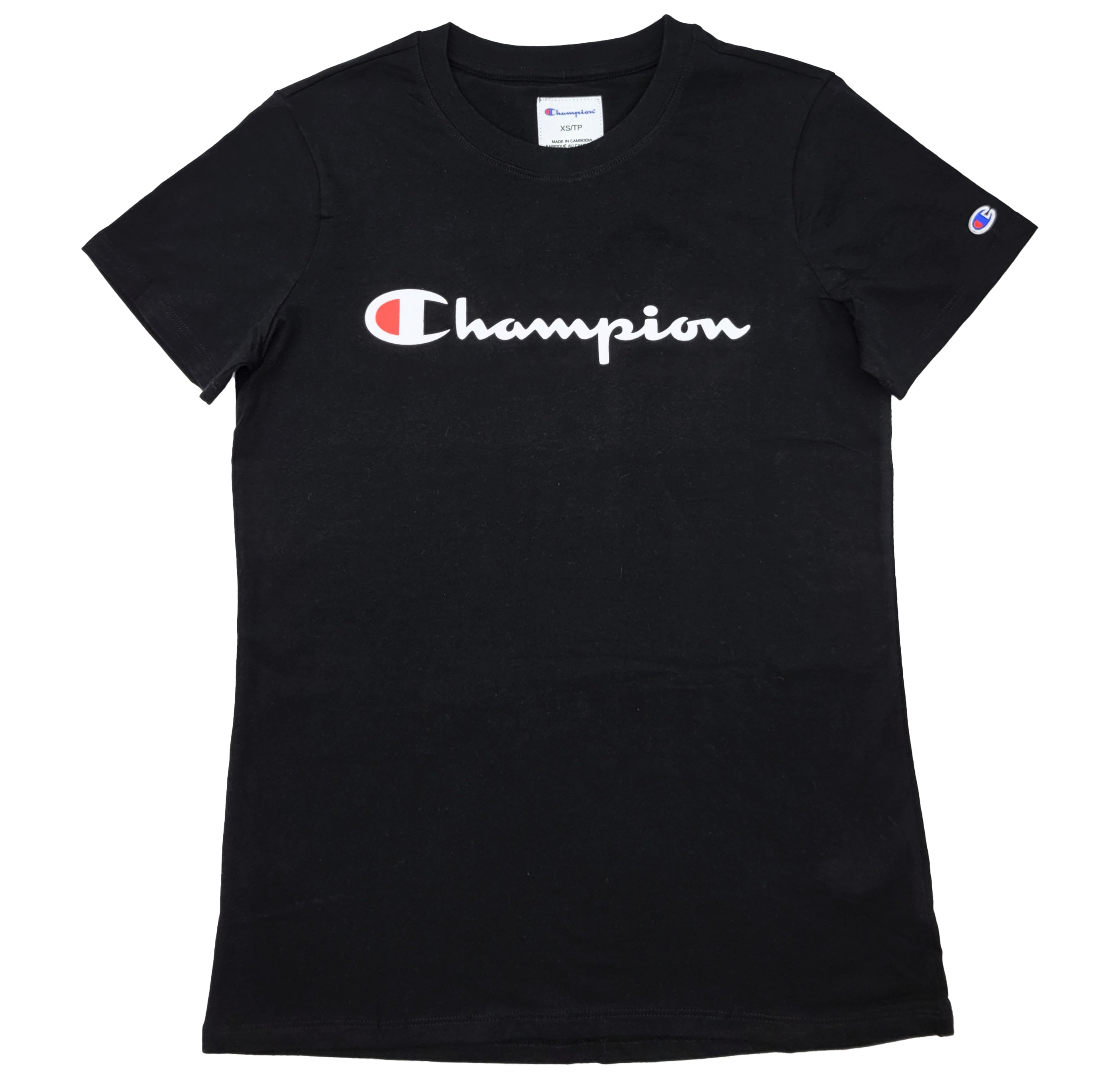 CHAMPION SCRIPT LOGO WOMEN TEE