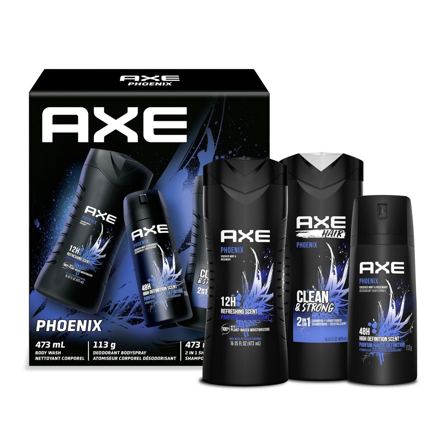 AXE PHOENIX CRUSHED MINT & ROSEMARY GIFT SET