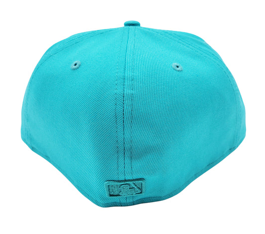 MEN'S 5950 TORONTO BLUEJAYS ALL TEAL FITTED HAT