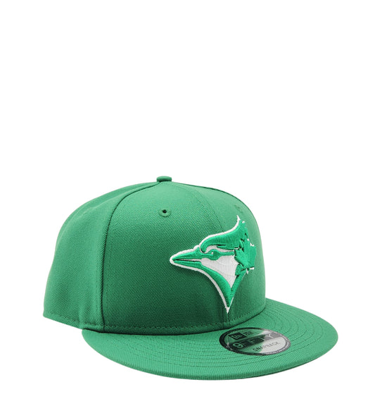 NEW ERA 9FIFTY TORONTO BLUE JAYS GREEN SNAPBACK HAT