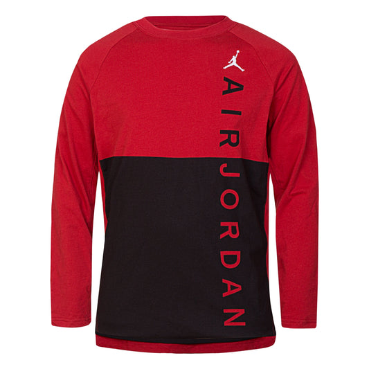 JORDAN SPLIT LEVEL L/S TEE