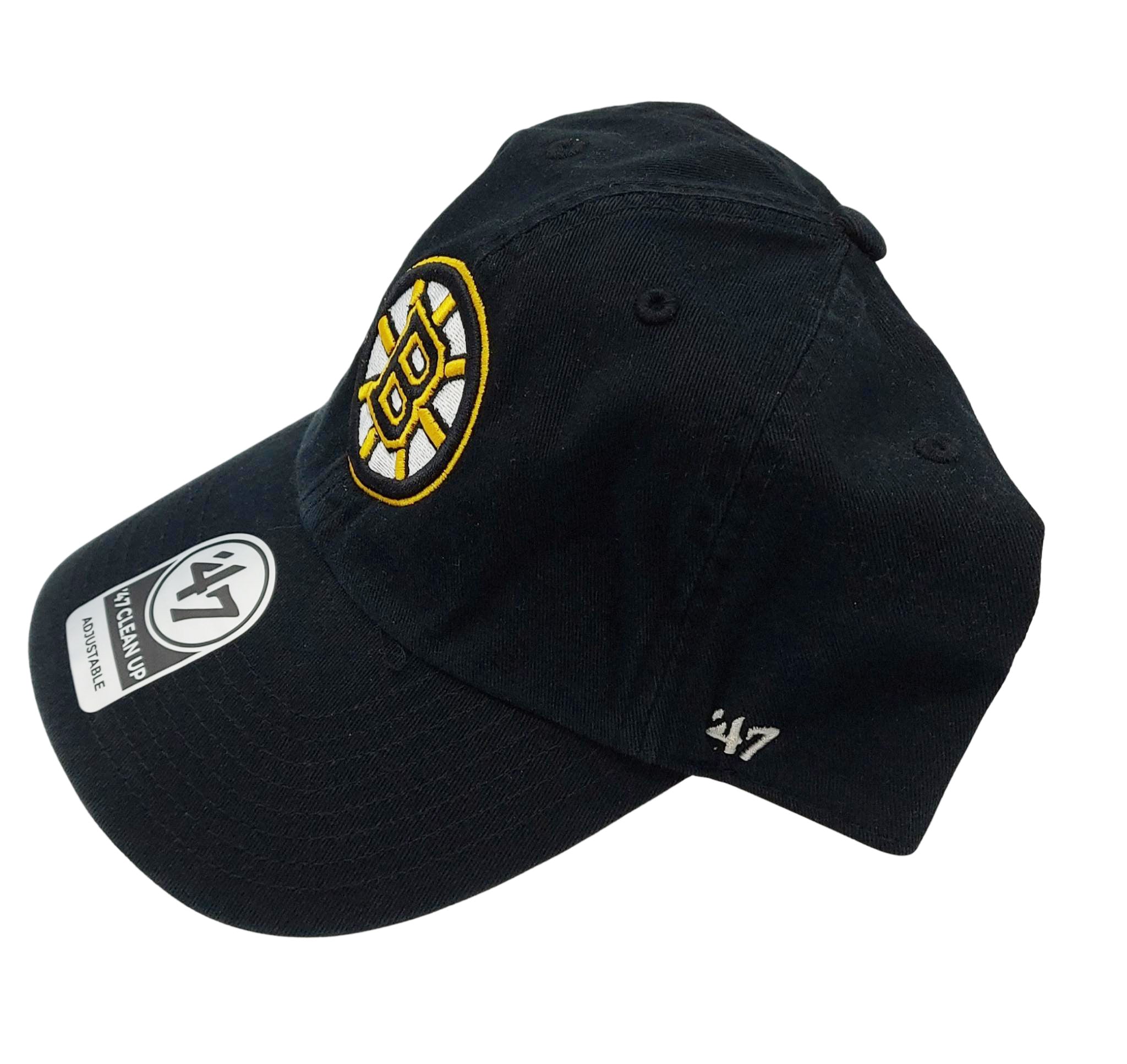 MEN'S BOSTON BRUINS BLACK STRAPBACK CAP