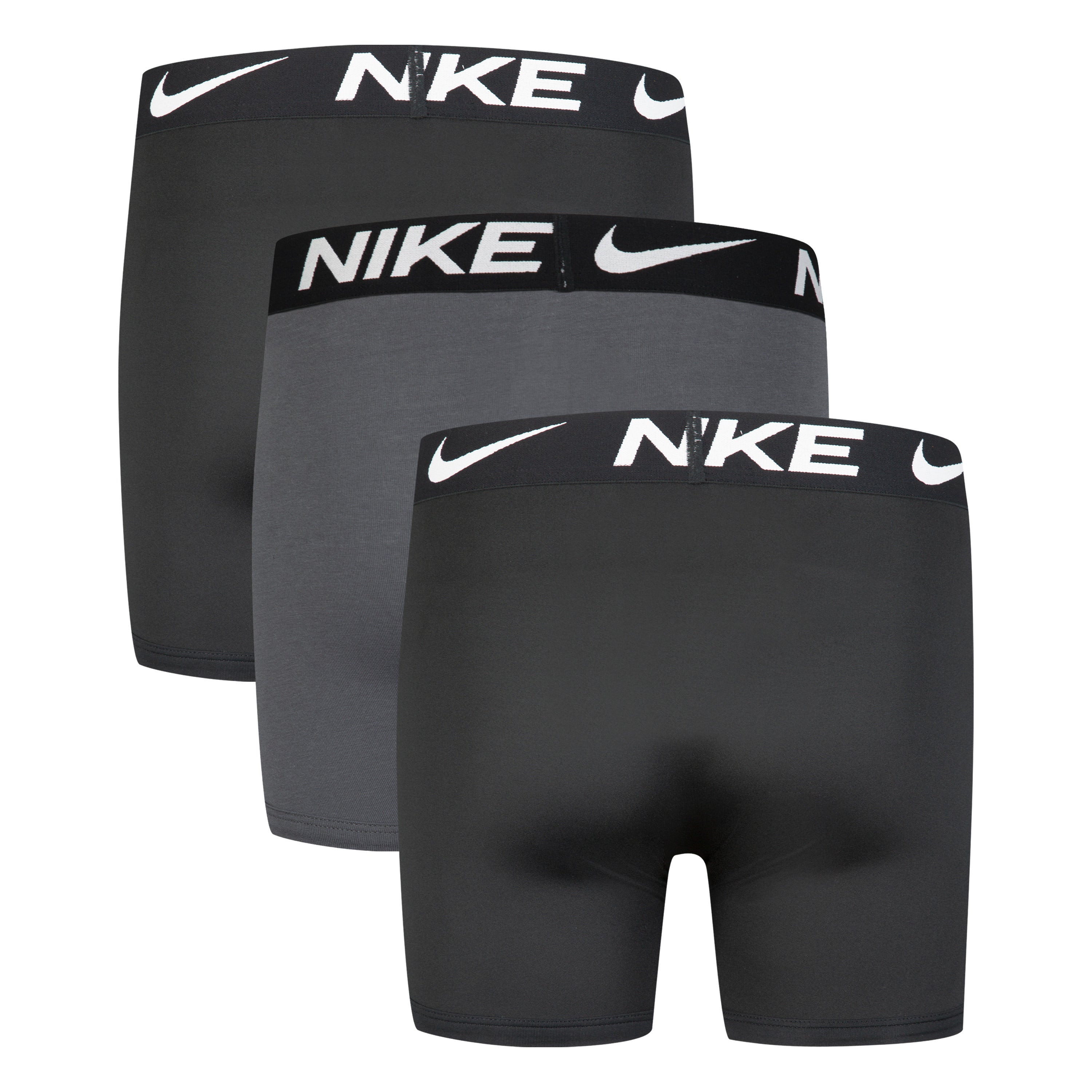 NIKE BOYS' ESSENTIAL MICRO BOXER BRIEF (BLACK)