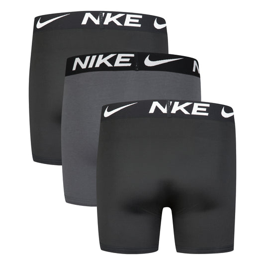 NIKE BOYS' ESSENTIAL MICRO BOXER BRIEF (BLACK)