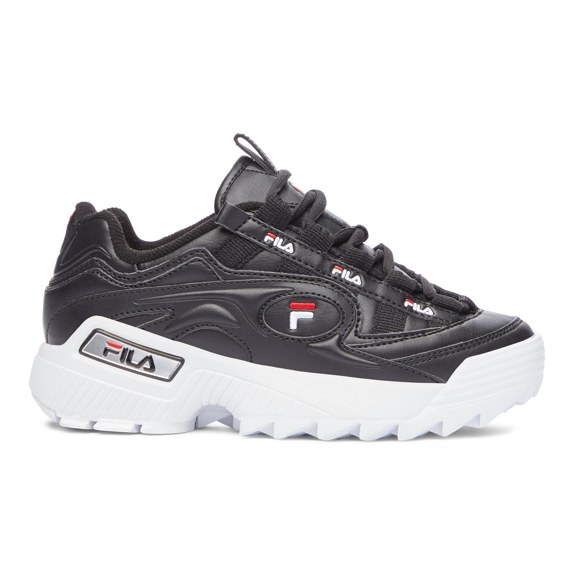 FILA D-FORMATION KIDS SHOE (Available in Black, White and Pink) BLACK