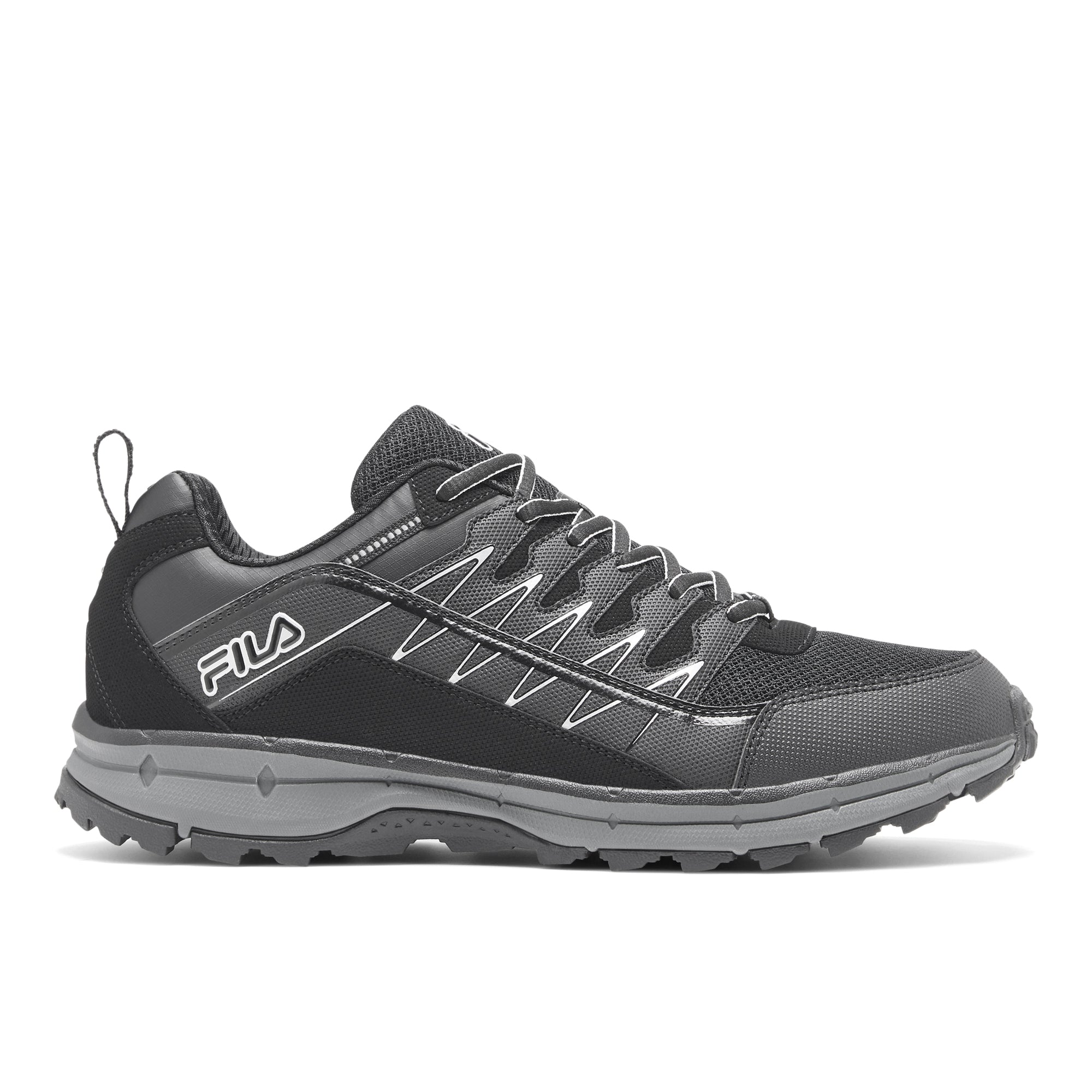 FILA EVERGRAND MEN'S SHOES (BLACK)
