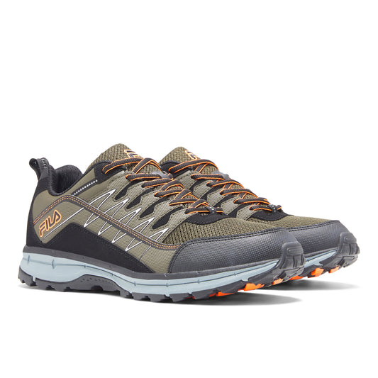 FILA EVERGRAND MEN'S SHOES (GREY/OLIVE)
