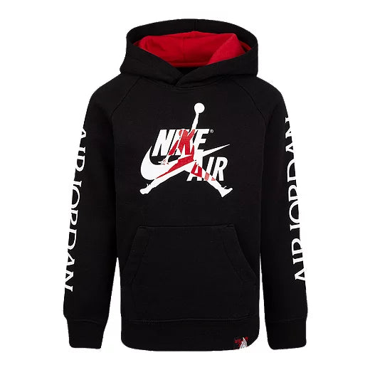 23 JUMPMAN CLASSIC JORDAN HOODIE (SMALL- X-LARGE) (Available in Black and Red) BLACK