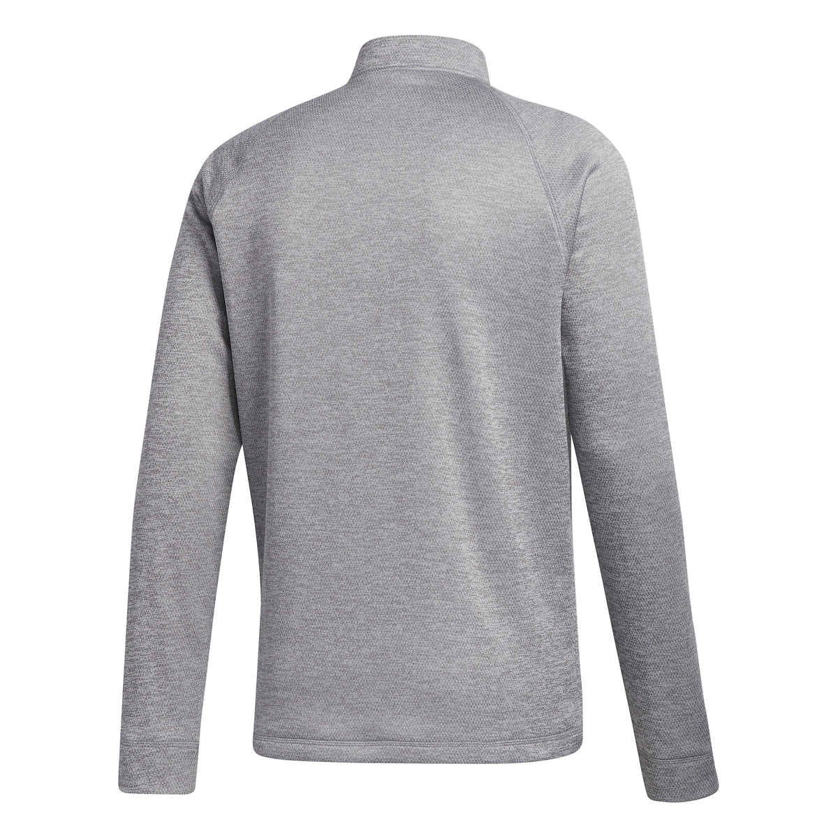 ADIDAS MEN'S ¼ ZIP LONG SLEEVE SHIRT (GREY)