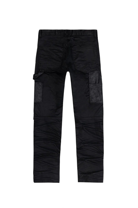 SMOKE RISE MEN'S DOUBLE KNEE CARPENTER TWILL PANTS